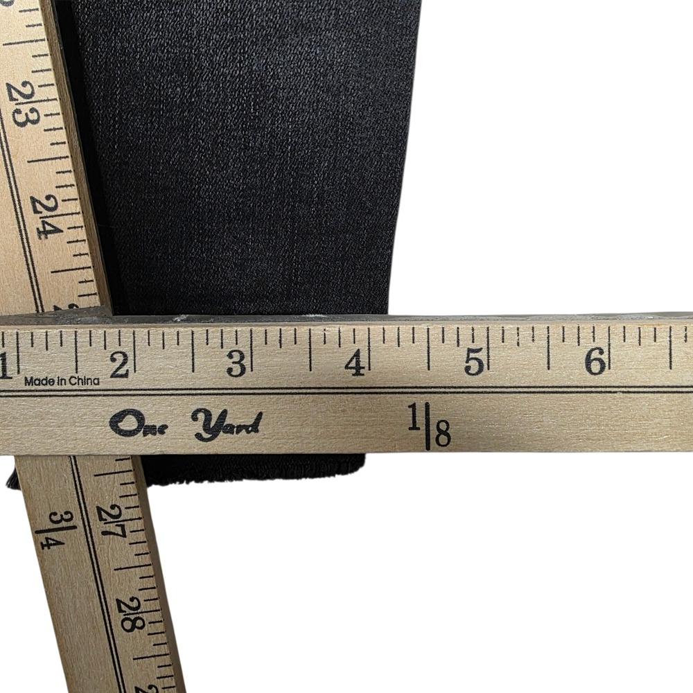 SPANX Black Distressed Ponte Knit‎ Jeans Jeggings Pants Womens Size L - Picture 6 of 9